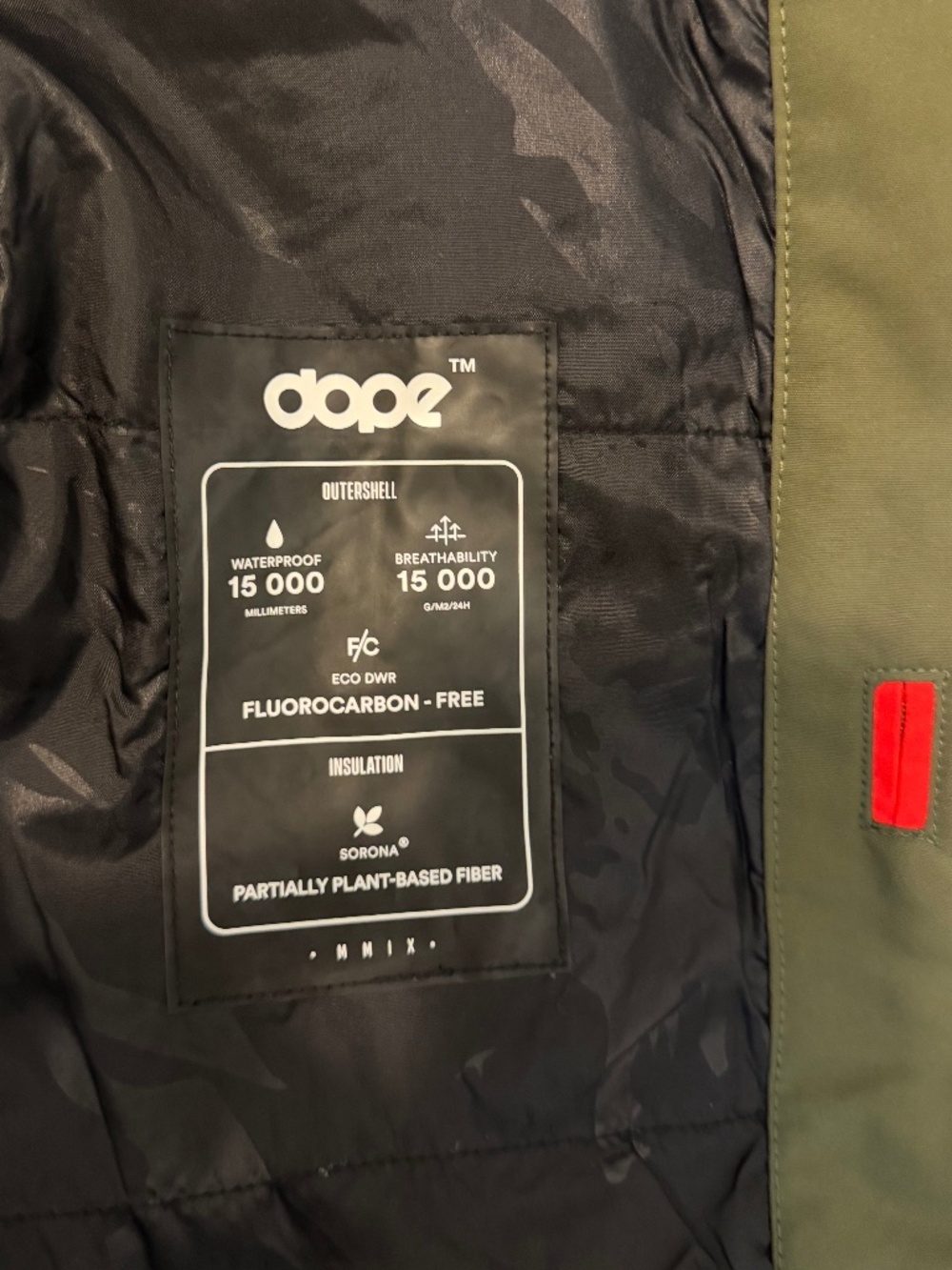 Dope Ski/Snowboard Jacket - Picture 8 of 8